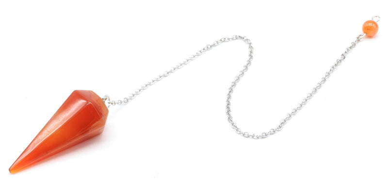 Pendolo conico in corniola