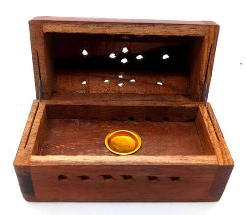 Scatola porta incenso coni