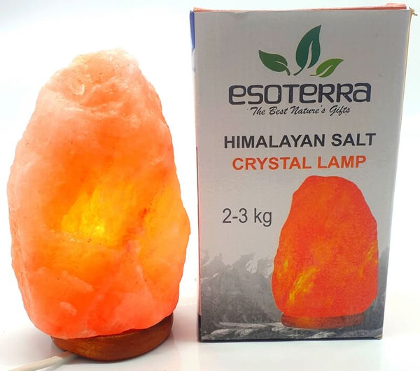 Lampada di sale dell'himalaya 2/3 kg