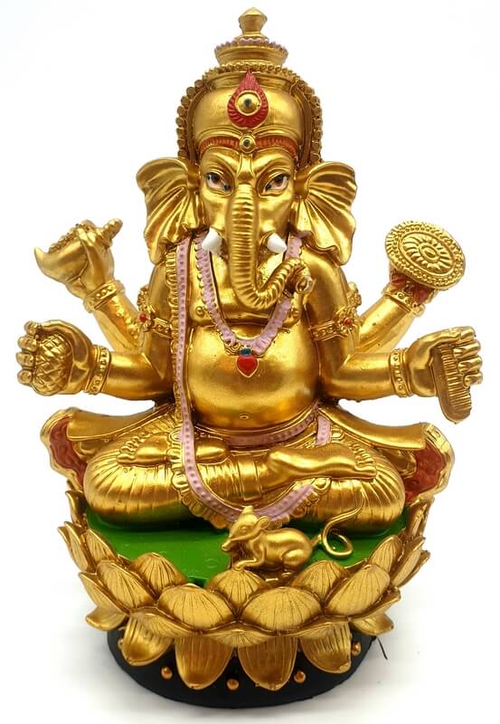Statua Ganesh su base