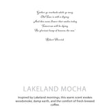 Agnes + Cat Botanical Soy Wax Candle - Lakeland Mocha